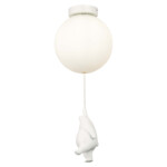 SLE115422-01 Подвес Белый/Белый E27 1*60W MODENA