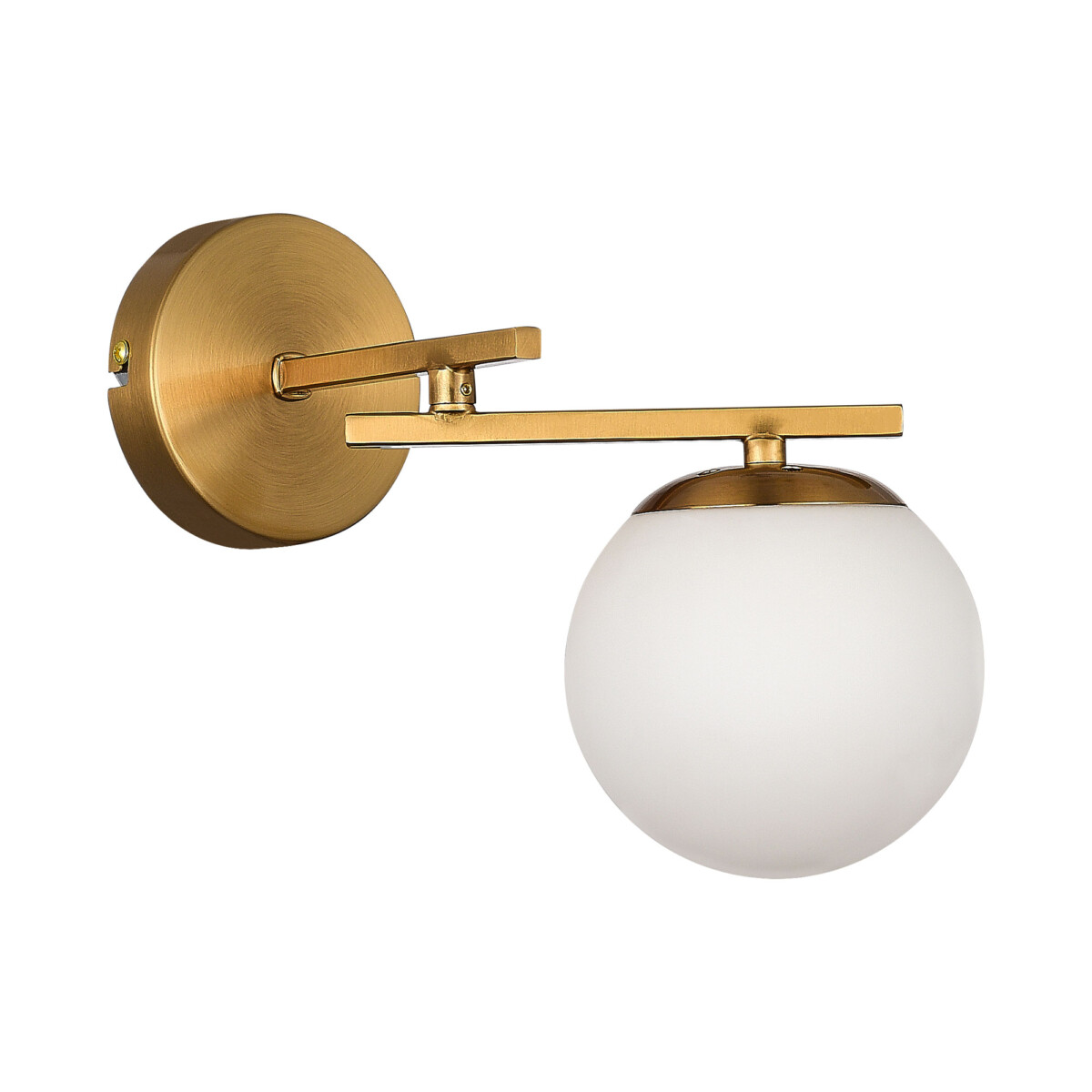 SLE1195-301-01_01W SLE1195-301-01 Светильник настенный Латунь/Белый E14 1*40W SIERRA — изображение 1