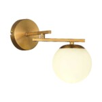 SLE1195-301-01 Светильник настенный Латунь/Белый E14 1*40W SIERRA — изображение 2
