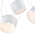 SLE120653-03 Светильник подвесной Белый/Белый E27 3*40W TRIESTE — изображение 3
