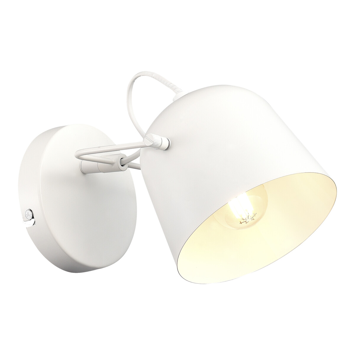 SLE1805-501-01_01W SLE1805-501-01 Светильник настенный Белый/Белый E27 1*40W BLANK — изображение 1