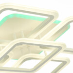 SLE200452-05RGB Светильник потолочный Белый/Белый LED 1*140W RGB 10W 3000-6000K QUTRO — изображение 5