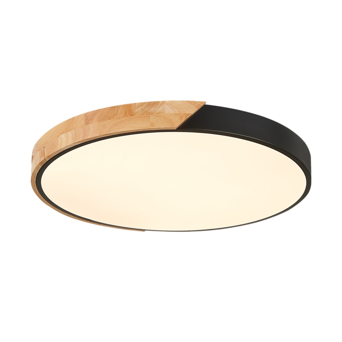 SLE200942-01 Светильник потолочный Черный, Светлое дерево/Белый LED 1*45W 3000K/4000K/6000K FESTA — изображение 2