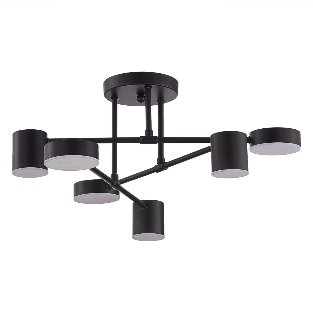 SLE201042-06 Светильник потолочный Черный/Черный LED 6*7W 4000K NOBEL — изображение 2