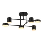 SLE201042-06 Светильник потолочный Черный/Черный LED 6*7W 4000K NOBEL — изображение 6