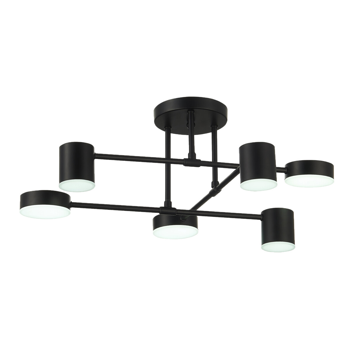 SLE201042-06 Светильник потолочный Черный/Черный LED 6*7W 4000K NOBEL — изображение 7