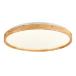 SLE201382-01 Светильник потолочный Светлое дерево/Белый LED 1*40W 3000K/4000K/6000K DELIA — изображение 2