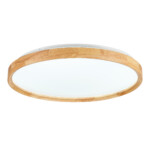 SLE201382-01 Светильник потолочный Светлое дерево/Белый LED 1*40W 3000K/4000K/6000K DELIA — изображение 3