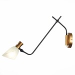 SLE205401-01 Светильник настенный Черный, Латунь/Белый E14 1*60W LITA — изображение 3