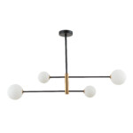 SLE220103-04 Светильник потолочный Черный, Бронза/Белый G9 4*5W ARCOLA — изображение 2