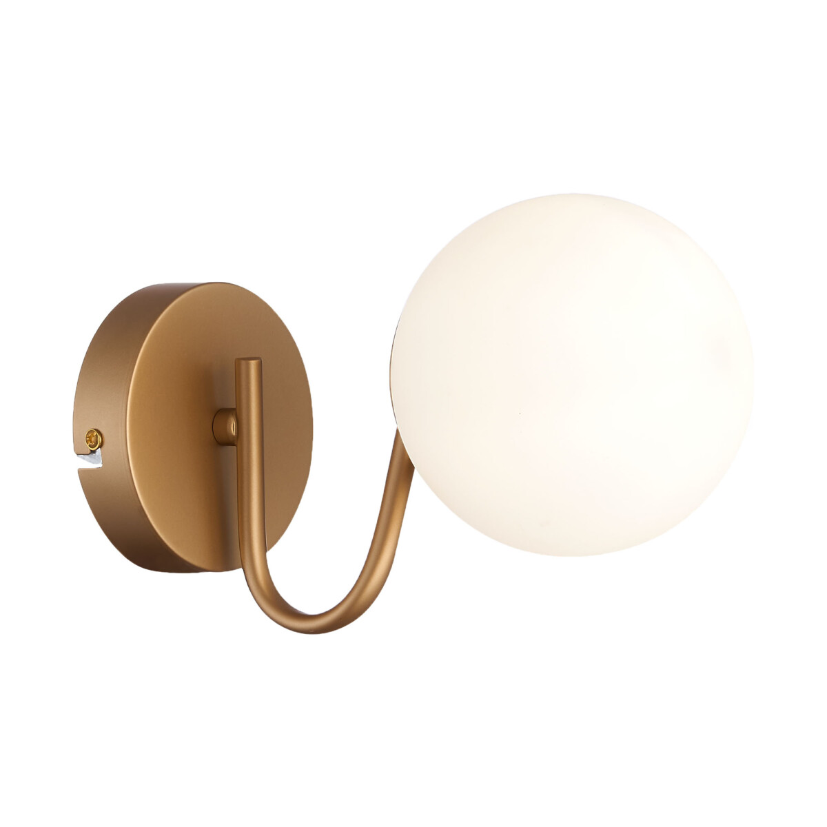 SLE220601-01 Светильник настенный Золотистый/Белый E14 1*40W CALABRIA — изображение 1