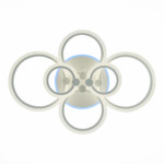 SLE500552-06RGB Светильник потолочный Белый/Белый LED 1*132W RGB 8W 3000-6000K CERINA — изображение 5