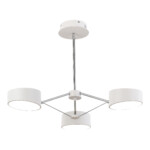 SLE6005-502-03 Светильник потолочный Белый, Хром/Белый LED 3*10W VALLE — изображение 3