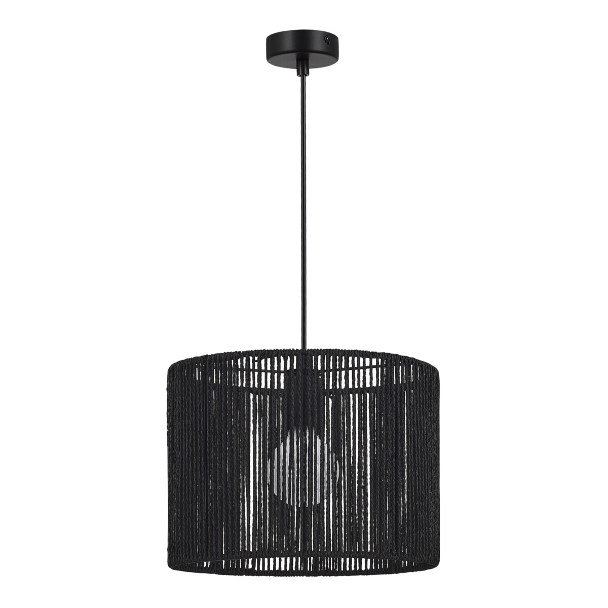SLE6024-403-01_01W SLE6024-403-01 Светильник подвесной черный/черный E27 1*40W ETTAN — изображение 1