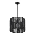 SLE6024-403-01 Светильник подвесной черный/черный E27 1*40W ETTAN — изображение 3
