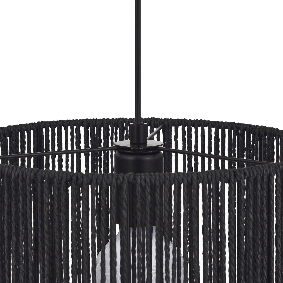 SLE6024-403-01 Светильник подвесной черный/черный E27 1*40W ETTAN — изображение 4