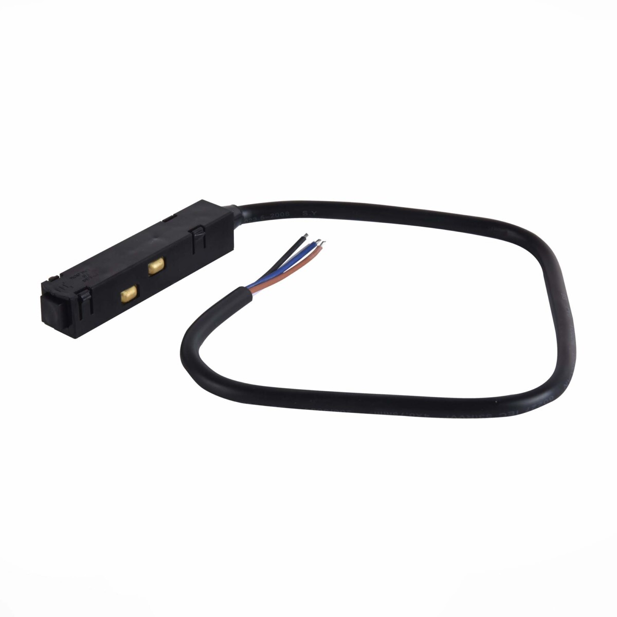 ST006.429.00 Ввод питания для магнитного шинопровода  ST-Luce Черный SKYLINE 48 — изображение 1