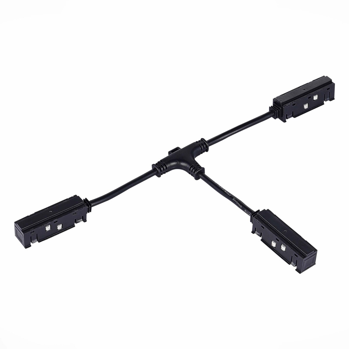 ST006.459.00 Коннектор питания T-образный для магнитного шинопровода ST-Luce Черный SKYLINE 48 — изображение 1