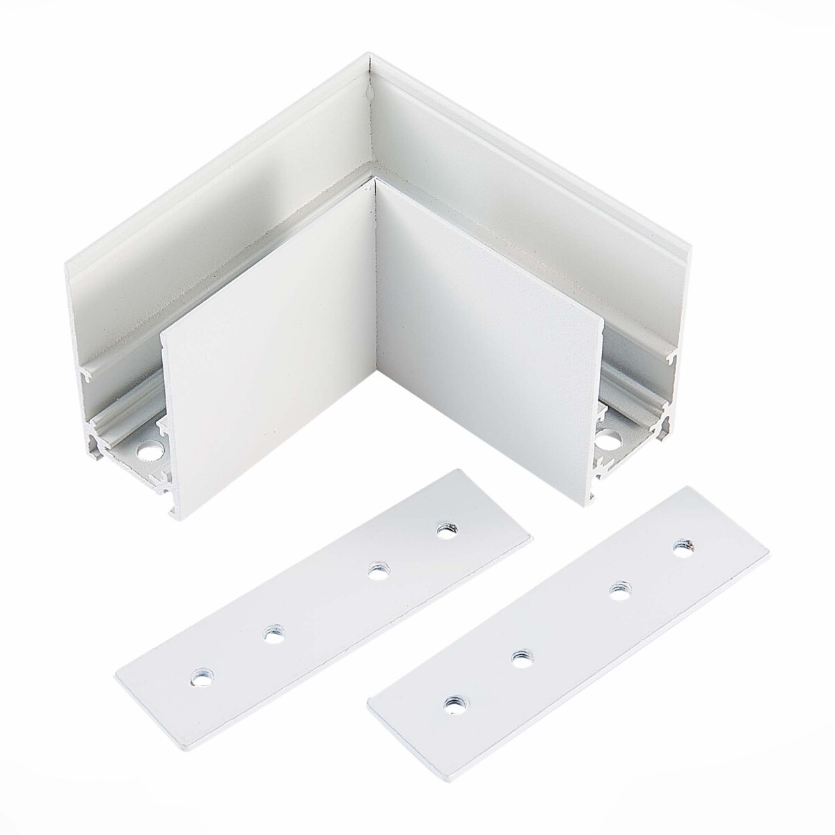 ST007.519.00_01W ST007.519.00 Угол-соединитель для подвесного / накладного магнитного шинопровода ST-Luce Белый SKYLINE 48 — изображение 1