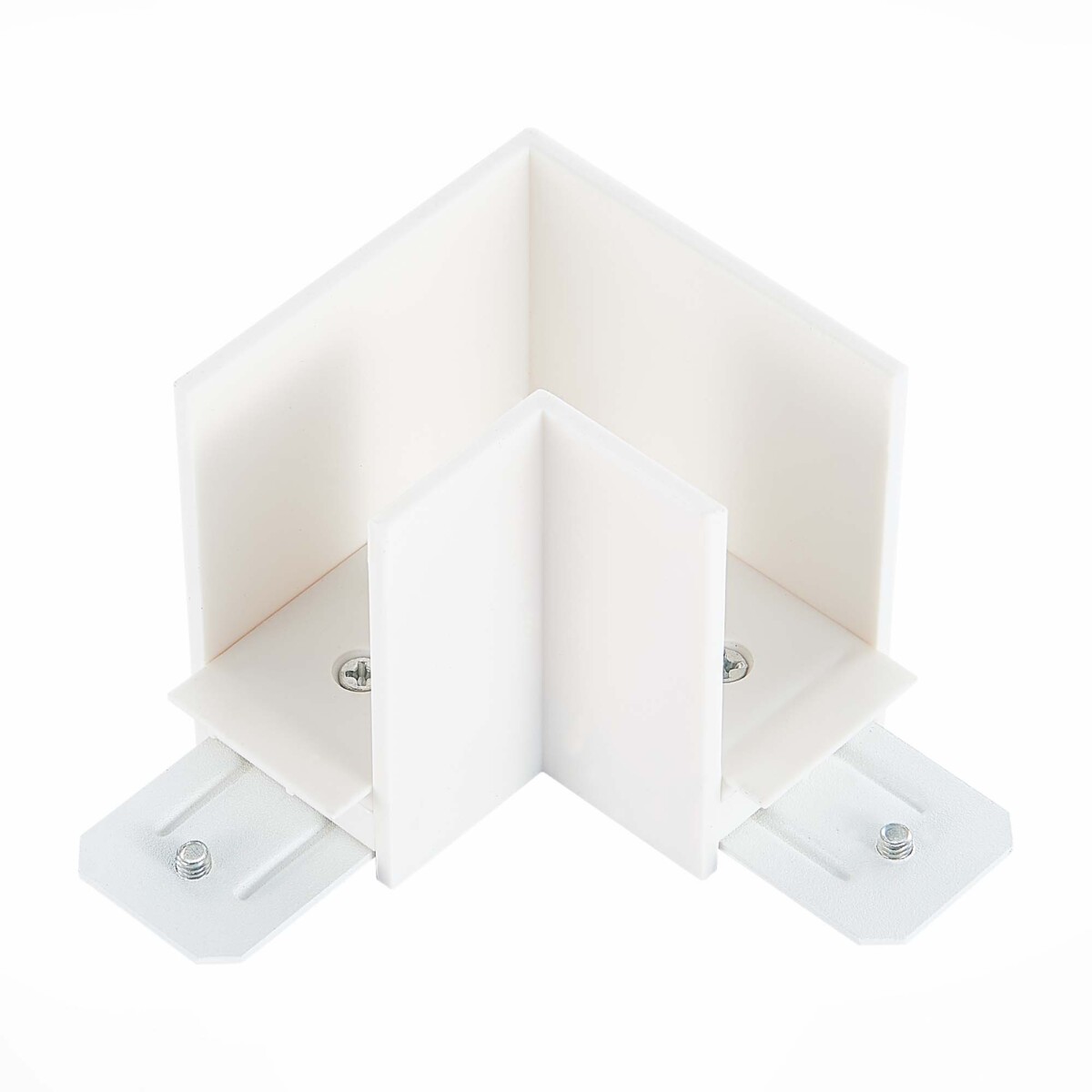 ST015.522.14_01W ST015.522.14 Соединитель угловой SKYLINE 220 ST-Luce белый, пластик SKYLINE 220 — изображение 1