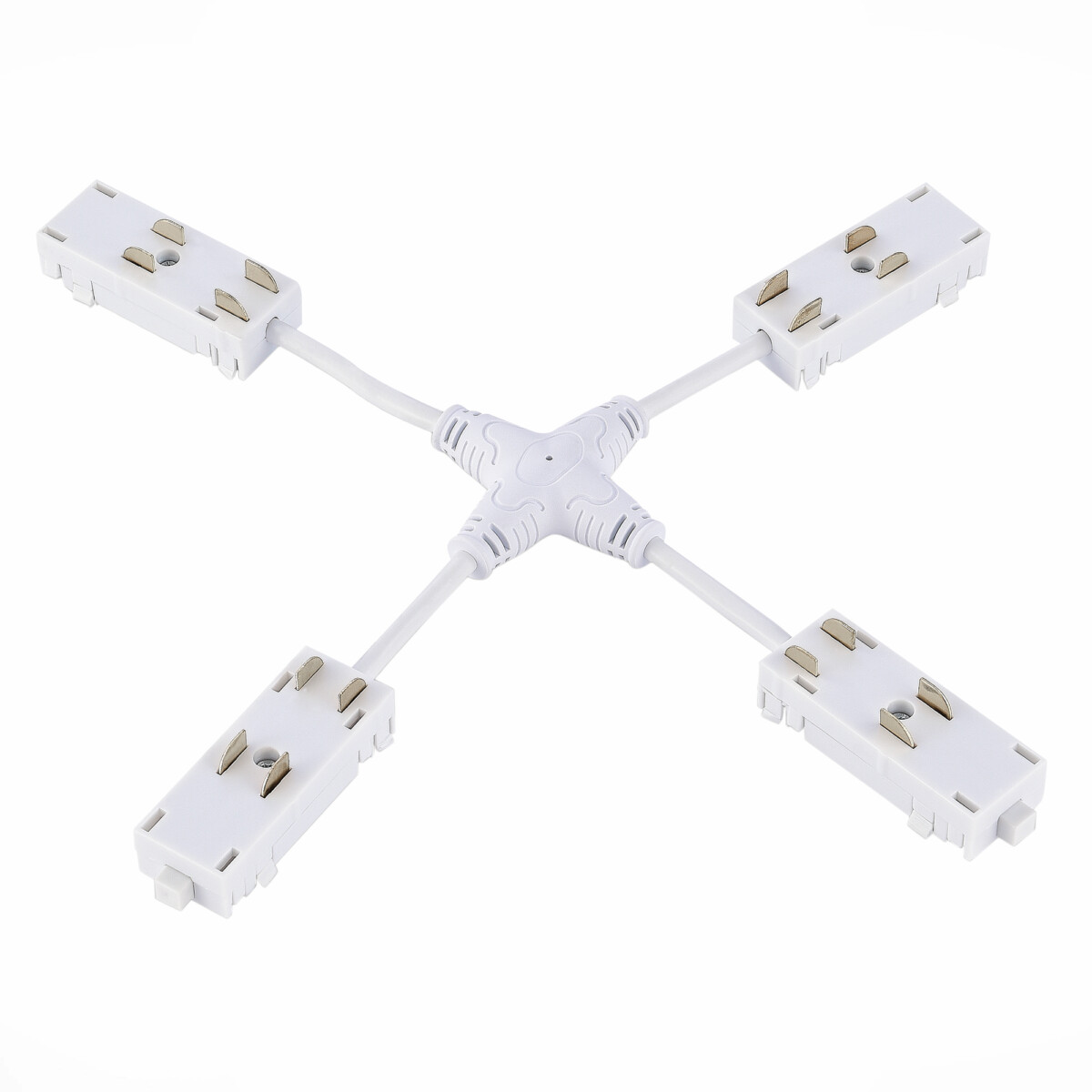 ST015.522.20 X- образный коннектор Skyline 220 ST-Luce Белый SKYLINE 220 — изображение 1