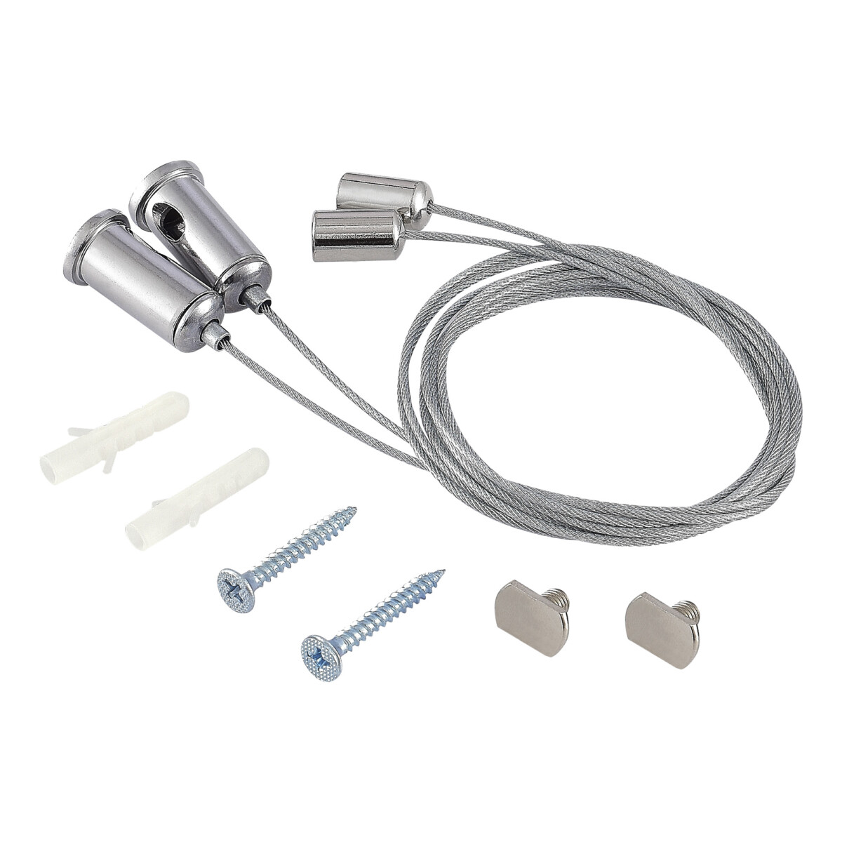 ST017.029.09 Комплект подвесов для ST017.129.09 ST-Luce Серебристый Светодиодные ленты — изображение 1