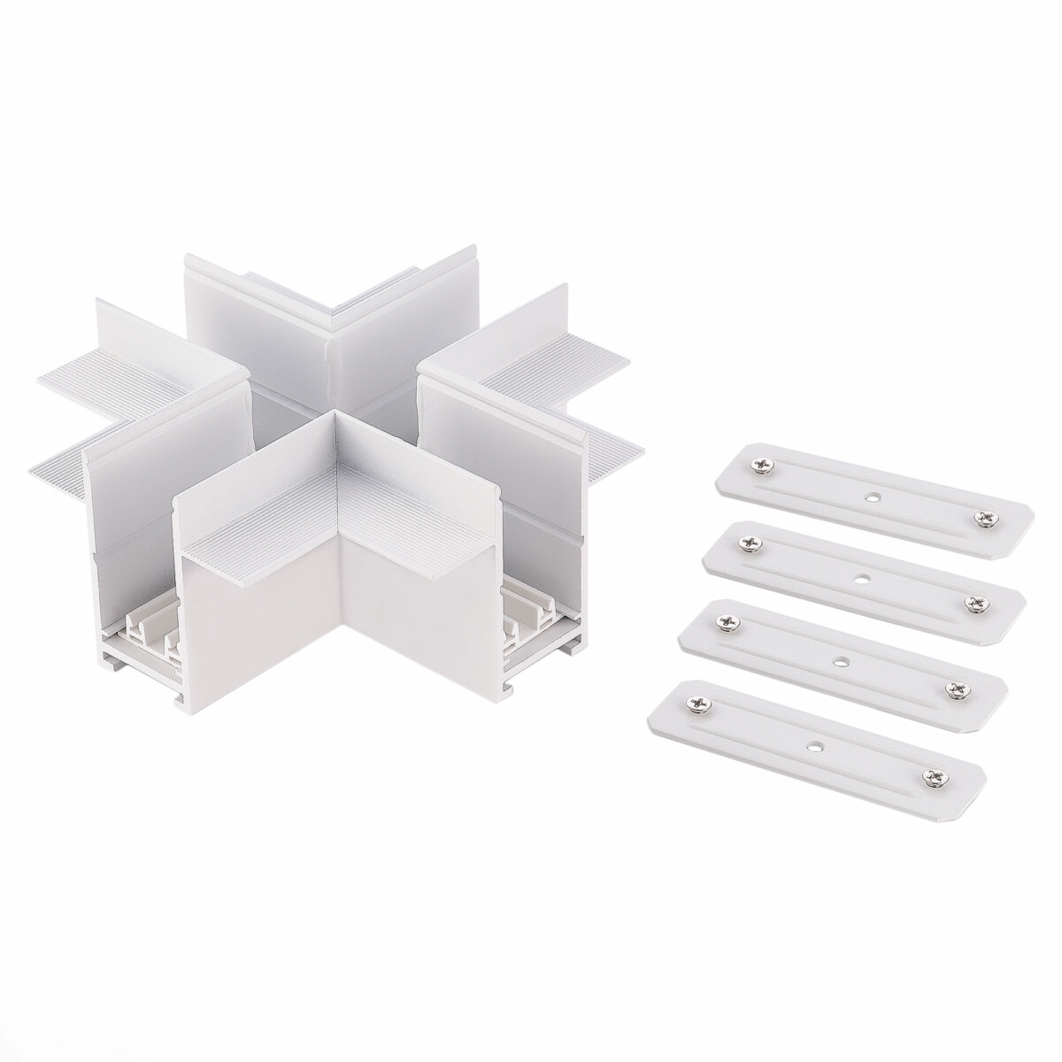 ST021.522.21 X- образный встраиваемый соединитель Skyline 220 ST-Luce Белый SKYLINE 220 — изображение 1