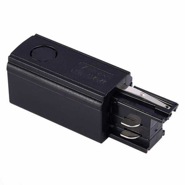 ST030.409.10R Правый Токоподвод для трехфазного шинопровода ST-Luce Черный TRACE