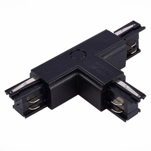 ST030.409.16L1 Т-образный токоподвод левый 1 для трехфазного шинопровода ST-Luce Черный TRACE