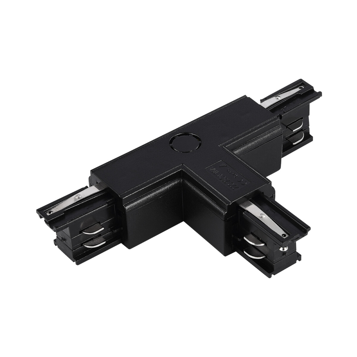 в наличии ST030.409.16R2 Т-образный токоподвод правый 2 для трехфазного шинопровода ST-Luce Черный TRACE - купить в интернет-магазине Светильники Торг