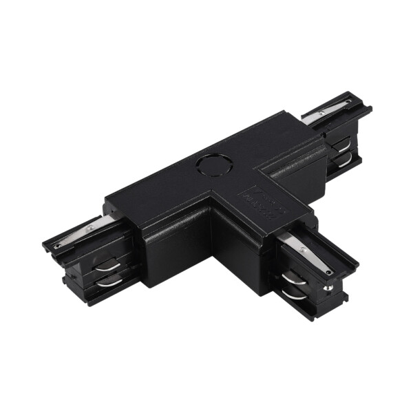 в наличии ST030.409.16R2 Т-образный токоподвод правый 2 для трехфазного шинопровода ST-Luce Черный TRACE - купить в интернет-магазине Светильники Торг