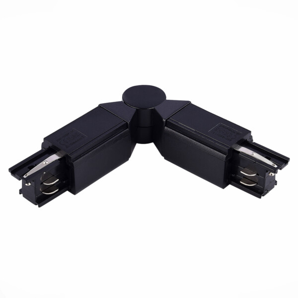 ST030.409.18 Поворотный угол для трехфазного шинопровода ST-Luce Черный TRACE