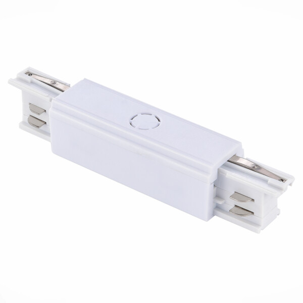 ST030.509.13 Центральный токоподвод для трехфазного шинопровода ST-Luce Белый TRACE