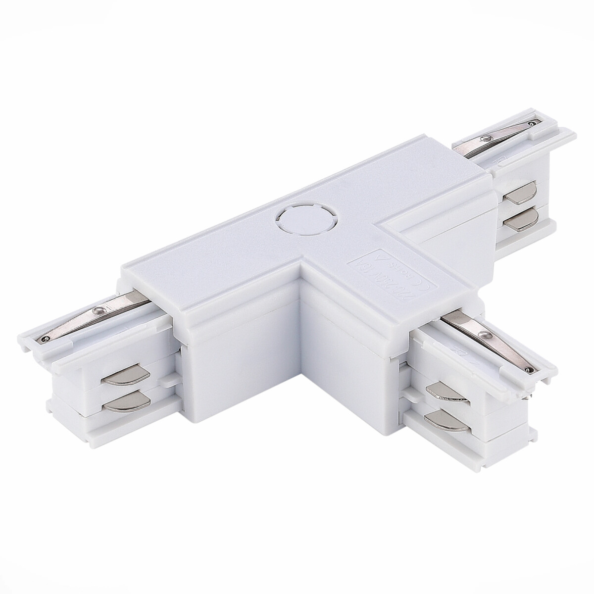 ST030.509.16L1 Т-образный токоподвод левый 1 для трехфазного шинопровода ST-Luce Белый TRACE — изображение 1