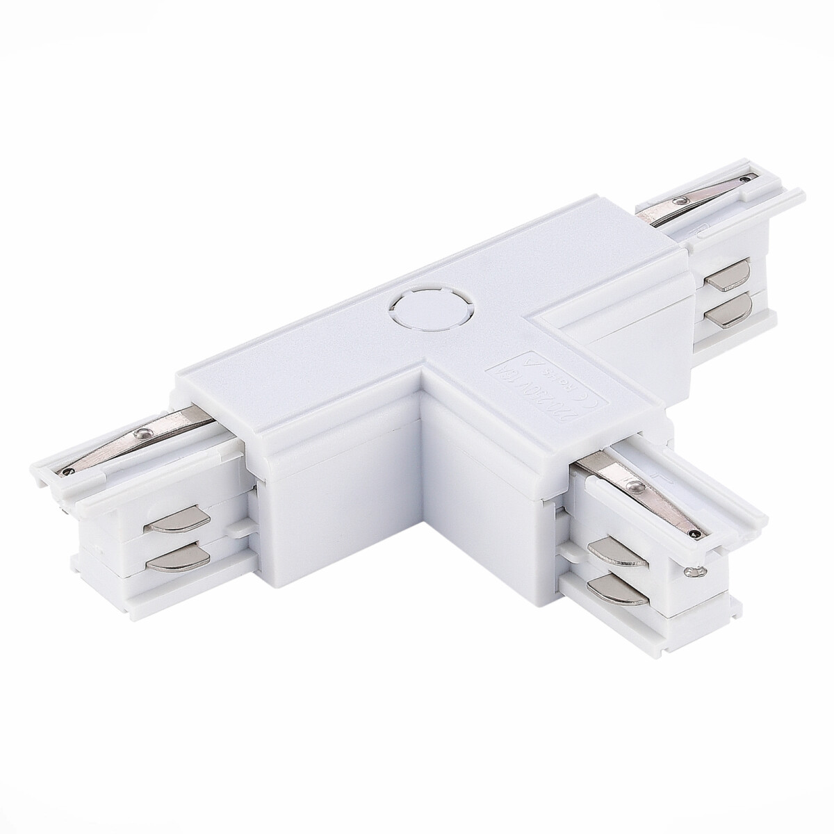 ST030.509.16R1 Т-образный токоподвод правый 1 для трехфазного шинопровода ST-Luce Белый TRACE — изображение 1