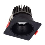 ST052.408.01 Встраиваемый корпус для светодиодного модуля серии ST850, ST851 ST-Luce Черный SHIFT — изображение 3