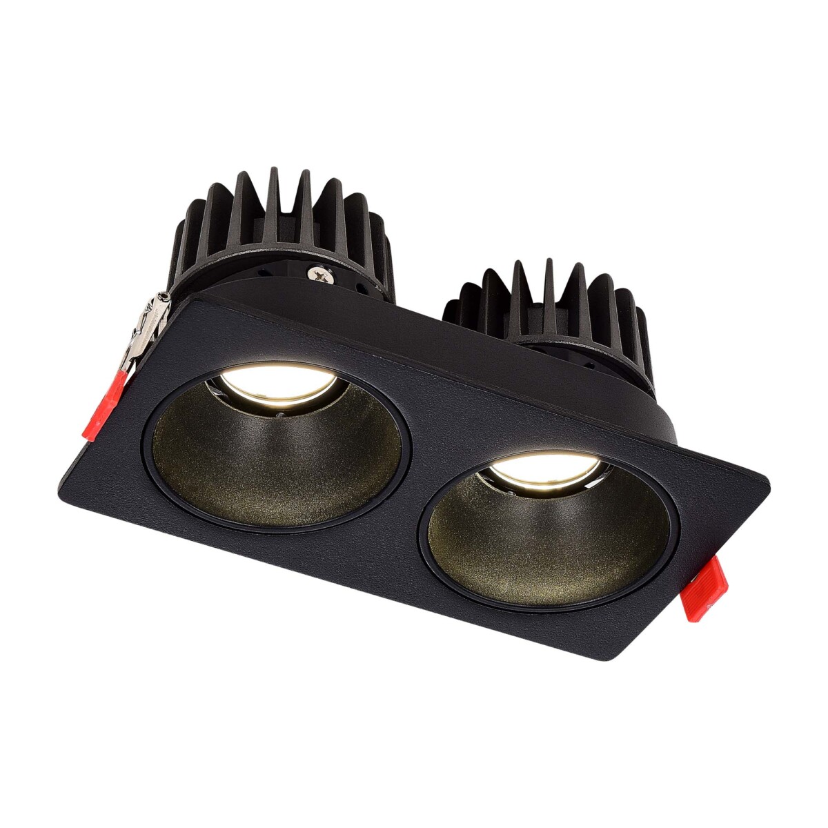 ST052.408.02 Встраиваемый корпус для светодиодного модуля серии ST850, ST851 ST-Luce Черный SHIFT — изображение 2