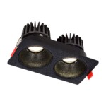 ST052.408.02 Встраиваемый корпус для светодиодного модуля серии ST850, ST851 ST-Luce Черный SHIFT — изображение 2