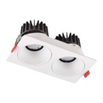 ST052.508.02 Встраиваемый корпус для светодиодного модуля серии ST850, ST851 ST-Luce Белый SHIFT — изображение 3