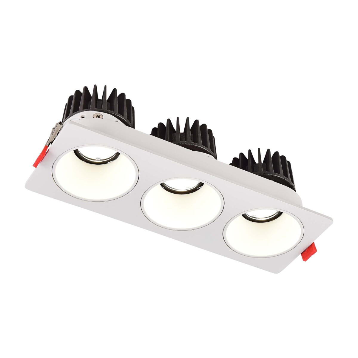 ST052.508.03 Встраиваемый корпус для светодиодного модуля серии ST850, ST851 ST-Luce Белый SHIFT — изображение 2