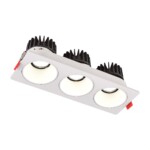 ST052.508.03 Встраиваемый корпус для светодиодного модуля серии ST850, ST851 ST-Luce Белый SHIFT — изображение 2