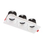 ST052.508.03 Встраиваемый корпус для светодиодного модуля серии ST850, ST851 ST-Luce Белый SHIFT — изображение 3