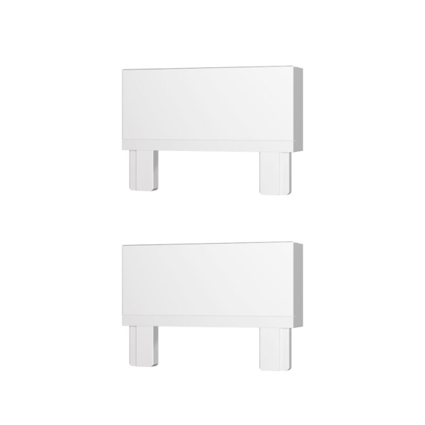 в наличии ST067.509.19 Торцевая заглушка SKYFLAT (2 шт) ST-Luce Белый SKYFLAT - купить в интернет-магазине Светильники Торг