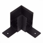 ST1007.419.00 Угол-соединитель для подвесного / накладного магнитного шинопровода  ST-Luce Черный SKYLINE 48+