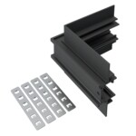 ST1007.449.12 Внутренний угол-соединитель для встраиваемого магнитного шинопровода под ГКЛ 12мм ST-L SKYLINE 48+