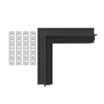 ST1007.449.12 Внутренний угол-соединитель для встраиваемого магнитного шинопровода под ГКЛ 12мм ST-L SKYLINE 48+ — изображение 2