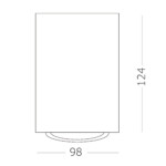 ST108.417.01 Светильник потолочный Черный GU10 1*50W  IP20 D98xH124 220V Без ламп Накладные светильники — изображение 3