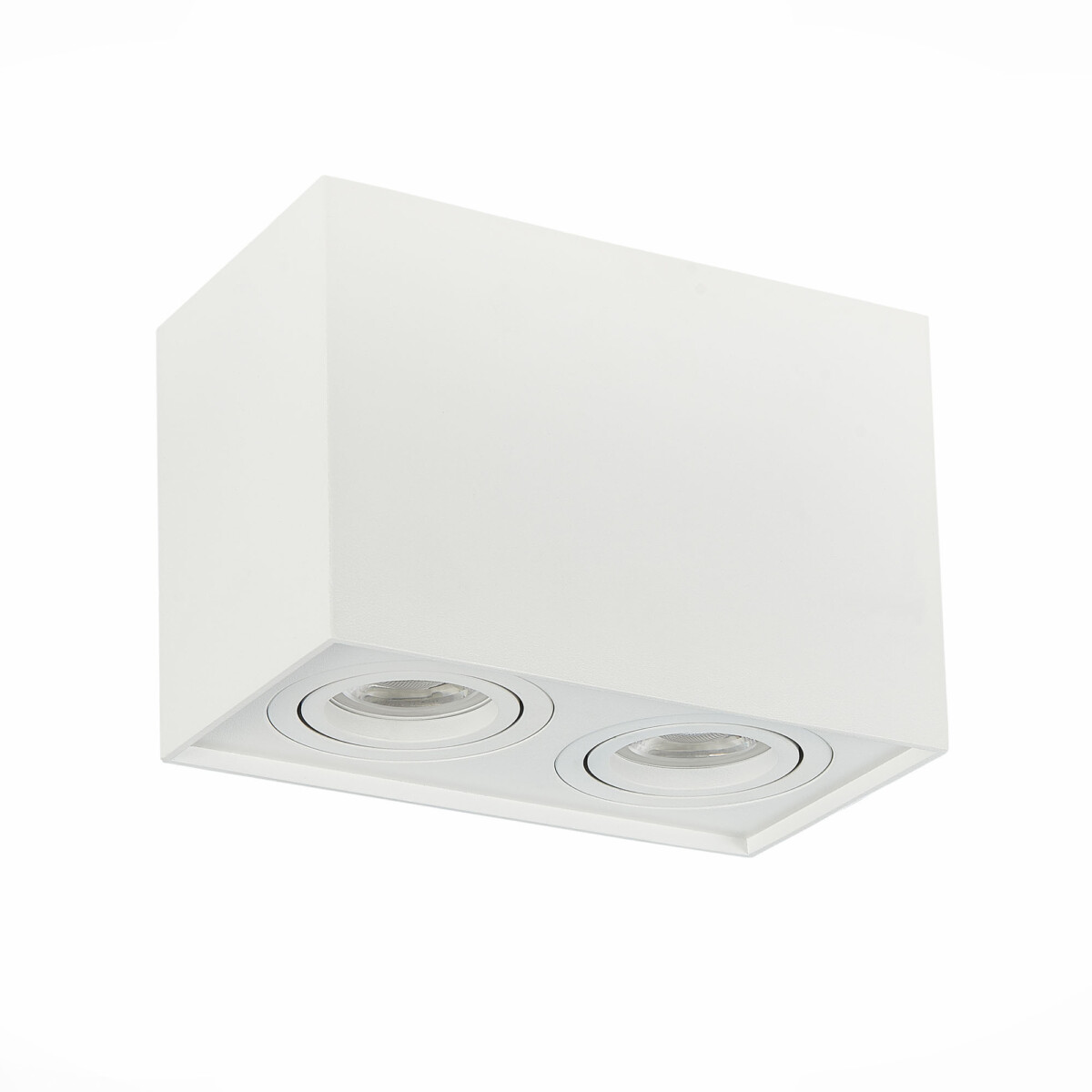 ST109.507.02 Светильник потолочный Белый GU10 2*50W  L181xW100xH123 220V Без ламп Накладные светильники — изображение 2