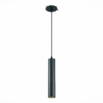 ST151.408.01 Встраиваемый подвесной светильник Черный GU10 1*50W  IP20 D54xH290 220V Без ламп Подвесные светильники