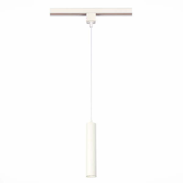 ST151.506.01 Светильник трековый Белый GU10 1*50W IP20 D54xH290 220V Без ламп BASE